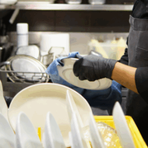 Professional Kitchen Hygiene — Dishwashing Procedures (Scullery)
